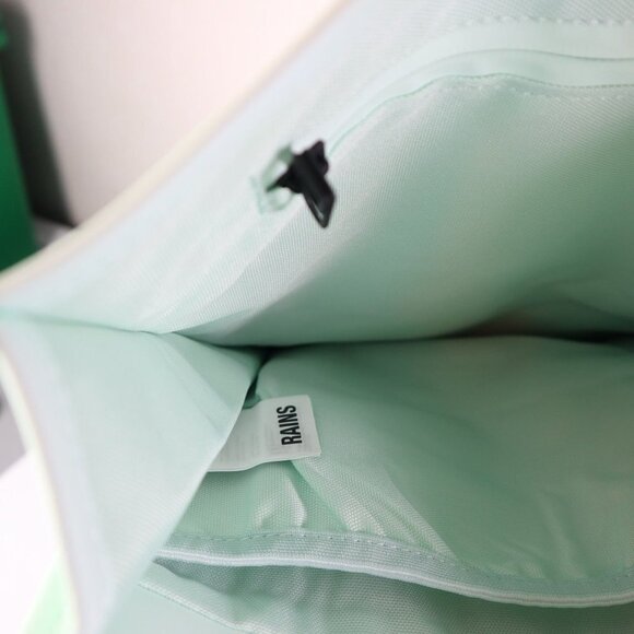 Rains Backpack Mini in Mineral Green main image 13